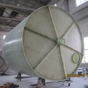 Custom Size FRP Fiberglass Tank Specialized for Dilute Hydrochloric Acid Liquid Storage Treatment thumbnail-5