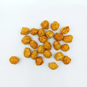 Wholesale Baked Spicy Crispy Peanut Puffs Savory Seasoned Peanut Crackers Snack OEM Private Label Bulk Nut & Kernel Snack Supply thumbnail-4
