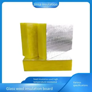 20 - 130mm Sound - Absorbing and Sound - Insulating Glass Wool Board With Strong Heat Insulation. Factory Supply, Jin sa thumbnail-3
