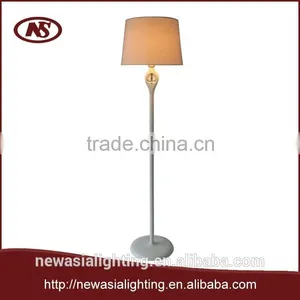 2015 FSC CERTIFICATION 3d Laser Replica Imitation Crystal Ball Hotcake Painted White Wood Core Competencies Indoor Floor Lamp thumbnail-1