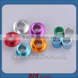 CNC High Quality Aluminium Longboard Skate Board Sk8 Scooter Roller Quad Rink Figure Skate Bearing Spacer thumbnail-1