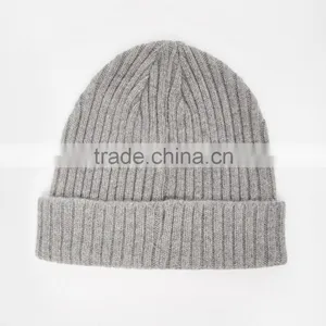 Wholesale Foctory Price Unisex Blank Winter Beanie Hat thumbnail-2