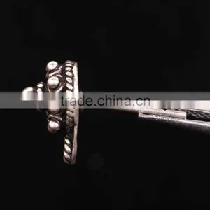 925 Solid Sterling Silver Studs Beads thumbnail-2