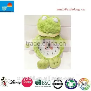 Plush Wall Clock /Plush Decoration Supe Wall Clock/plush Frog Clock thumbnail-1