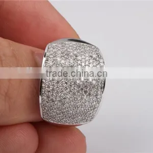 Custom Design Accepting Silver Love Ring Four Finger Ring thumbnail-2