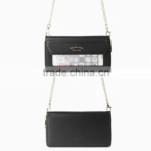 New Arrival Mobile Case for Iphone 6 Plus,Women Wallet Case With Shoulder Strap thumbnail-3