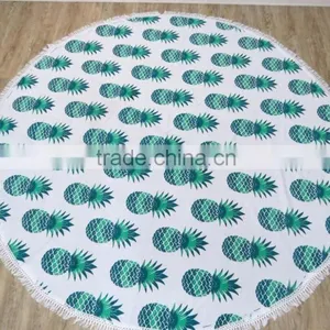 Indian Round Beach Towel Mandala Decorative Wall Hanging Yoga Mat thumbnail-1