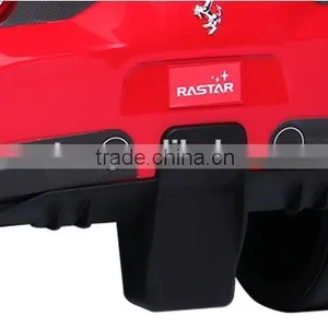Rastar Toy Shopping Ferrari Licensed Ride on Car Baby Walker Toy Car thumbnail-4