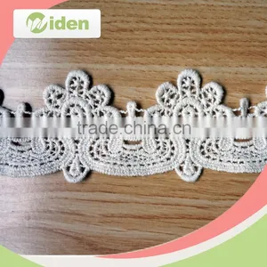 Hot Selling Water Soluble Lace Fabric Floral Pattern Embroidery Patch Supplier's Choice thumbnail-1