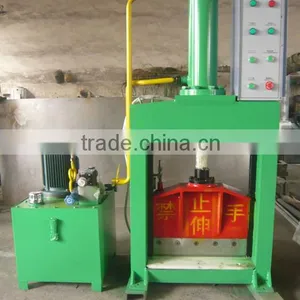 Vertical Hydraulic Single Bale Rubber Cutter/rubber Cutting Machine With the Lowest and Latest Price thumbnail-2