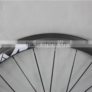 Wide Carbon Fiber Wheelset 40mm Carbon Clincher Wheelset W40C thumbnail-3