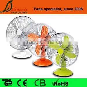 10 /12 Inch Decorative Table Metal Fan thumbnail-1