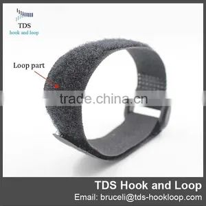 Adjustable Custom Logo Hook and Loop Fastening Buckle Strap thumbnail-4