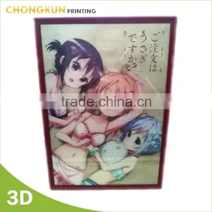 Customized PP Picture PET Picture Lenticular Picture With LED 3d Lenticular Picture 3d Picture thumbnail-2