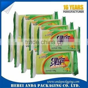Plastic Bar Soap Packaging /clear Plastic Roll Packaging Film for Soap Bag Soap Pouch thumbnail-6