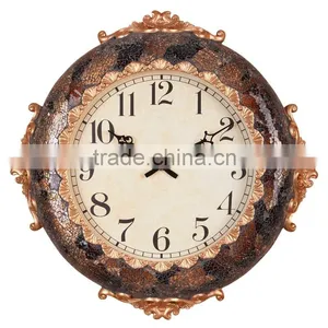 Large Vintage Mosaic Decorative Digital Dial ce Clock thumbnail-1