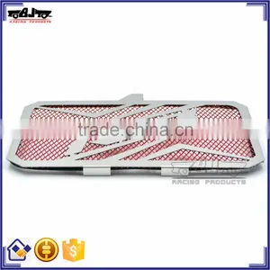 BJ-RG-YA004 Hot Selling Motorcycle Parts Stainless Steel 304 Red Radiator Grill Guard Protector For Yamaha Yzf R25 2015 2016 thumbnail-3