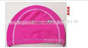2015 Red Lycra Swim Cap thumbnail-1