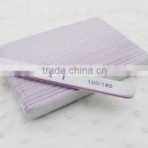 100PCS/bag High Sanding 100/ 180 Custom Printed Nail File Manicure Pedicure Nail Tools Acrylic Nail Remover UV Gel Set 1205 Quality Choice thumbnail-1