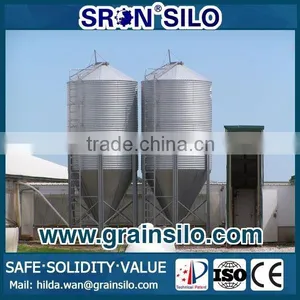 Hot Galvanized Steel Small Grain Silos 3 Ton Capacity thumbnail-2