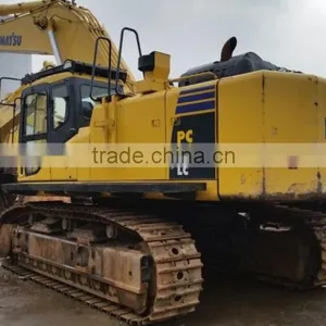 Original Japan K Omatsu PC650LC-8R Used Crawler Excavator thumbnail-4
