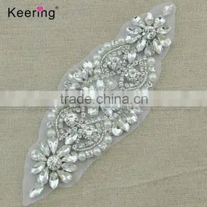 New Rhinestone Applique WRA-871 thumbnail-1