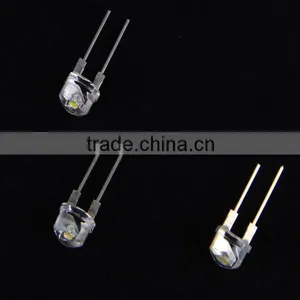 [Ultra Bright] 5mm LED Light Emitting Diodes LEDs Bulb Electronics Clear White (500 Pcs) thumbnail-5