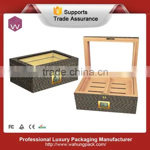 China Customer Design Luxury Wood Cigar Box thumbnail-6
