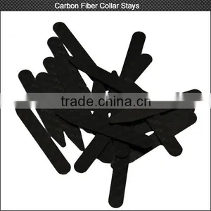 High Quality Dress Shirt Stay Stiffener Carbon Fiber Metal Collar Stays or Elegent Garment Accessory Collar Bone thumbnail-5