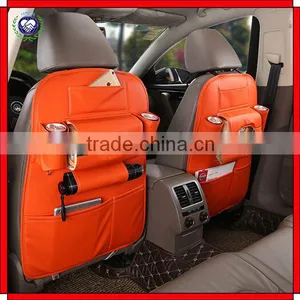 PU Leather Car Back Seat Organizers/Storage Bag thumbnail-5