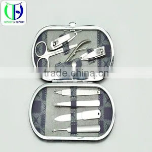 OEM/ODM High Qulaity Silver High Class Manicure Set/Manicure Kit/Nail Spa/ Pedicure Set thumbnail-3