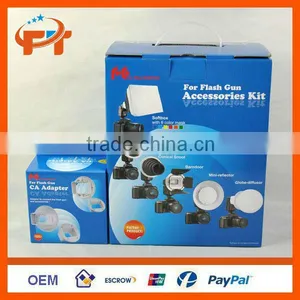 7in1 Flash Gun Accessories Kit Softbox Honeycomb thumbnail-1