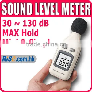 Mini Pressure Decibel 30~130dB Tester Backlight Audio Noise Sound Level Meter thumbnail-1