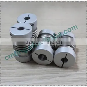 Flexible CNC Bellows Coupling Zero Backlash Shaft Coupling thumbnail-1