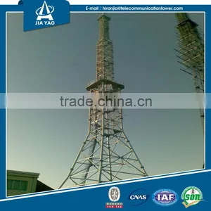 Nice Anti-corrossion 4-leg Tubular Microwave Antenna Tower thumbnail-3