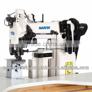 NT 6970NP Single Needle Lockstitch Post Bed Machine for Finishing Armholes thumbnail-1