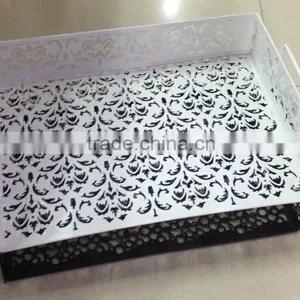 Office and School Wholesale Stationery Product File Folder Embossing Innovative Desktop Metal Document Tray thumbnail-1