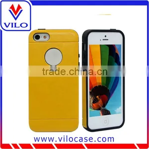 IMD TPU+PU Shockproof Leather Mobile Phone Case for IPhone 5 thumbnail-1