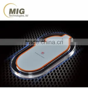 QI Universal Wireless Charger, 3 Coils Portable Chrager for Mobilephones, Fast Wireless Charger thumbnail-5