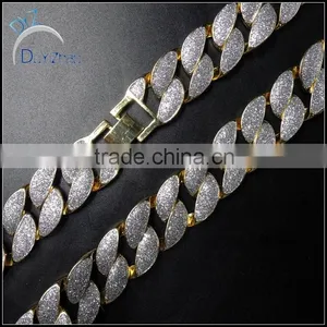 Latest Cuban Hip Hop Men's Necklace Chian, Iced Out Cuban Necklace thumbnail-2