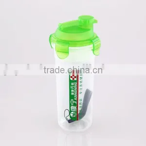 2015 BPA Free Thermos Water Shaker Bottle for Sale thumbnail-3