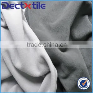 Hight Quality Gray Colors Thick Polyester Fabric Polar Fleece Fabric Tircot Brush Fabric Quality Choice thumbnail-1