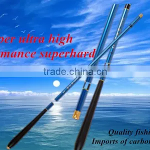 Superhard 99% Carbon Stream Rods Summer Fishing Necessary Length 3.6M/4.5M/5.4M/6.3M thumbnail-1