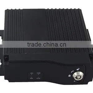 Professional Vehicle Monitoring 4CH Sd Card Mobile DVR With Free Client Software thumbnail-3