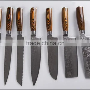 Set of 8 Pcs Cutlery Set & Kitchen Knives Set thumbnail-1