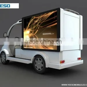 Cool Looking Electric Car With LED Screen for Advertising Use, Get One Now thumbnail-1