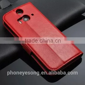 Wholesale Luxury Leather Cell Phone Case With Card Slot For HTC Butterfly 2 thumbnail-3