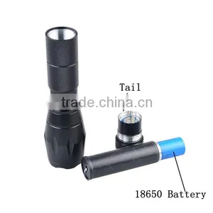 Powerful LED Light Camping Usage USB Rechargeable Flashlight thumbnail-5