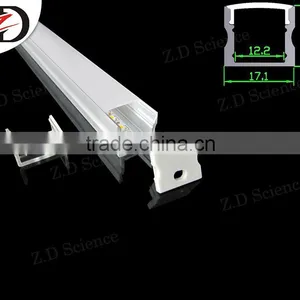 U Shape Aluminum Extrusion Profiles LED Strip Super Bright thumbnail-1