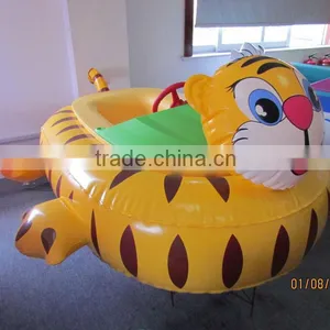 High Quality Tiger Electric Bumper Boat for Kids thumbnail-1